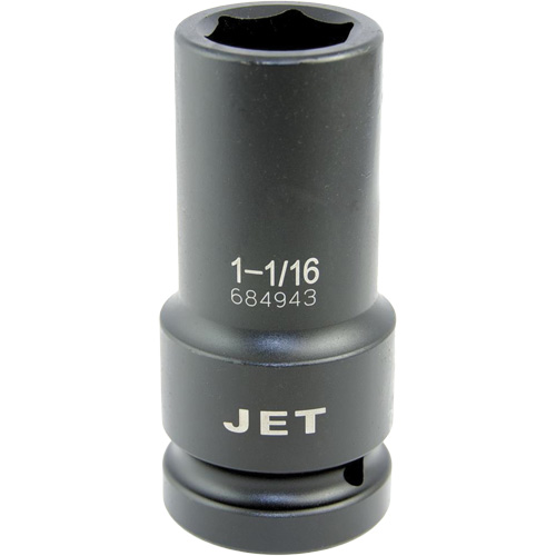 Extra Thin Wall Socket, Impact, 1-1/8", 1" Drive, 6 Points, Deep Superchem Industries
