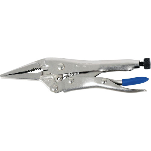 J4LN Long Nose Locking Pliers with Wire Cutter, 4" Length, Long Nose Superchem Industries