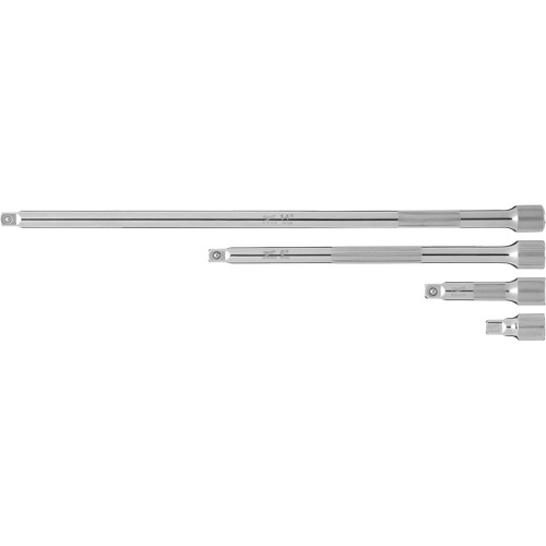 Jeu de rallonges prise, Prise de 3/8", Fini Chrome, 4 M Superchem Industries