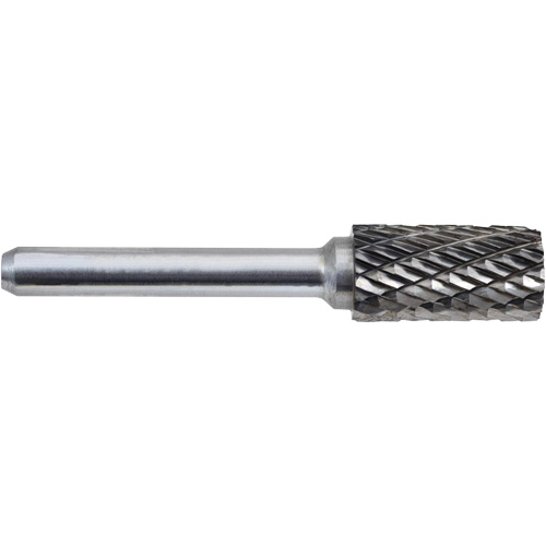 A3-DC JET-KUT&reg; GP Cylindrical Shape Carbide Bur, 3/8" Dia., V Shank Superchem Industries