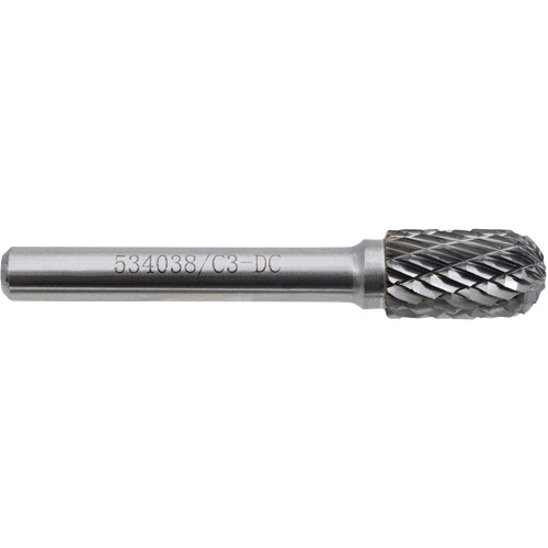 C3-DC Fraise au carbure &agrave; bout arrondi JET-KUT GP, 3/8" dia. Superchem Industries