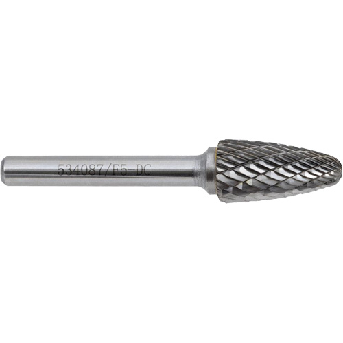F3-DC JET-KUT&reg; Tree Shape Bur (Radius End), 3/8" Dia. Superchem Industries