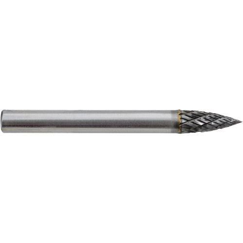 G1-DC Fraise arboriforme JET-KUT (embout pointu), 1/4" dia. Superchem Industries