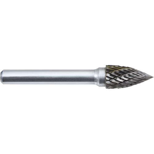 G3-DC Fraise arboriforme JET-KUT (embout pointu), 3/8" dia. Superchem Industries