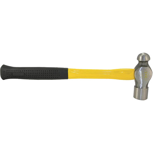 IBP-24F Marteau &agrave; panne sph&eacute;rique, Poids de la t&ecirc;te 24 oz, Face Ordinaire, Prise Fibre de verre Superchem Industries