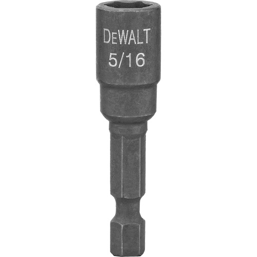 Impact Ready Magnetic Nut Driver, Hex, 5/16" Drive Size, 1-7/8" Length Superchem Industries