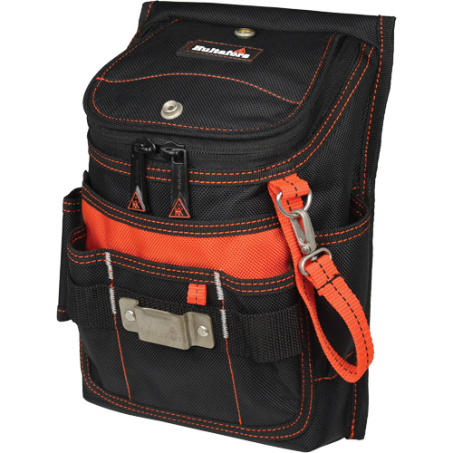 Medium Zip-Top Utility Pouch, Multiple Tool Holder, Ballistic Polyester Superchem Industries