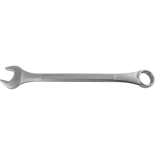 Combination Wrench, 1/2", Chrome Finish Superchem Industries