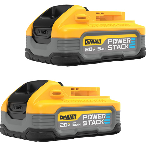 2 batteries POWERSTACK, Lithium-ion, 20 V, 5 Ah Superchem Industries