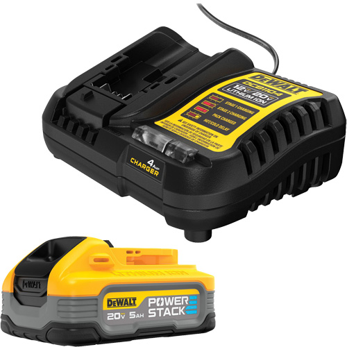 Ensemble de batterie POWERSTACK, Lithium-ion, 20 V, 5 Ah Superchem Industries