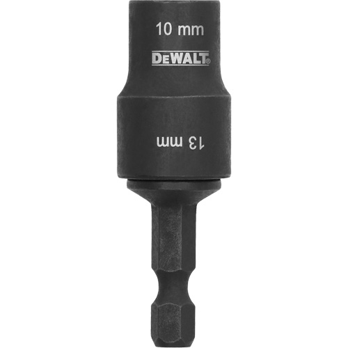 Tourne-&eacute;crou &agrave; double embout d&eacute;tachable FLEXTORQ, 13 mm prise, 4-4/5" lo, Magn&eacute;tique Superchem Industries