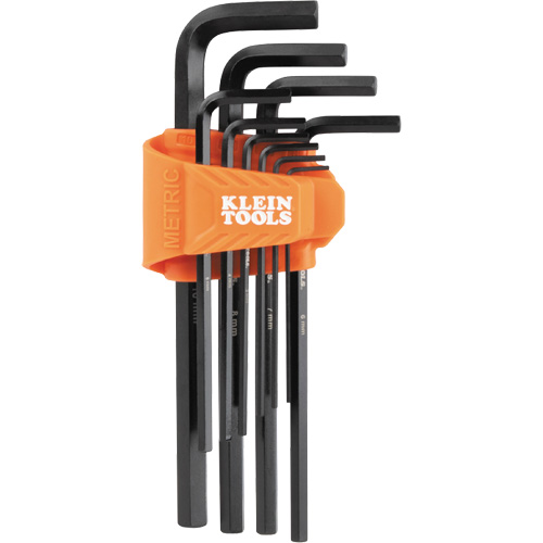 L-Style Long Hex Key Set, 10 Pcs., Metric Superchem Industries