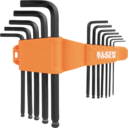 L-Style Ball-End Hex Key Wrench Set, 12 Pcs., Imperial Superchem Industries