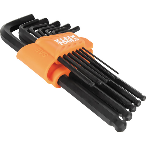 L-Style Ball-End Hex Key Wrench Set, 12 Pcs., Imperial Superchem Industries