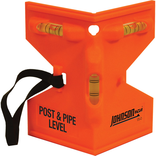 Orange Post & Pipe Level Superchem Industries
