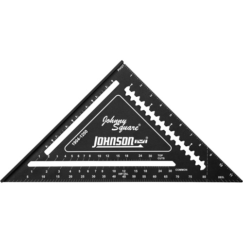 &eacute;querre de charpente 12" Johnny Square Professional Easy-Read Superchem Industries