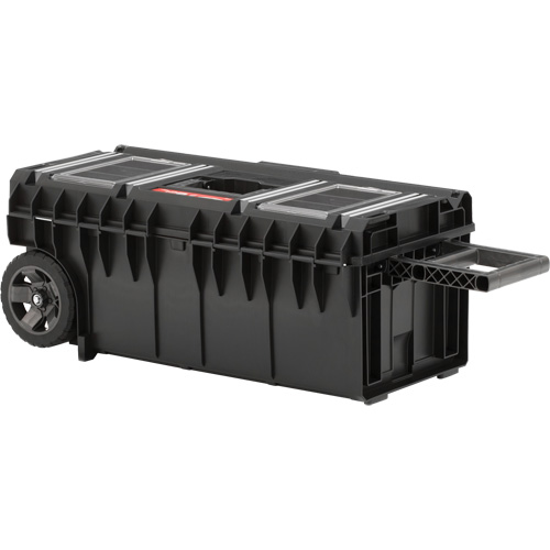 Arx Long Rolling Tool Chest, 31-1/5" x 15-1/5" x 12-7/10", Black Superchem Industries