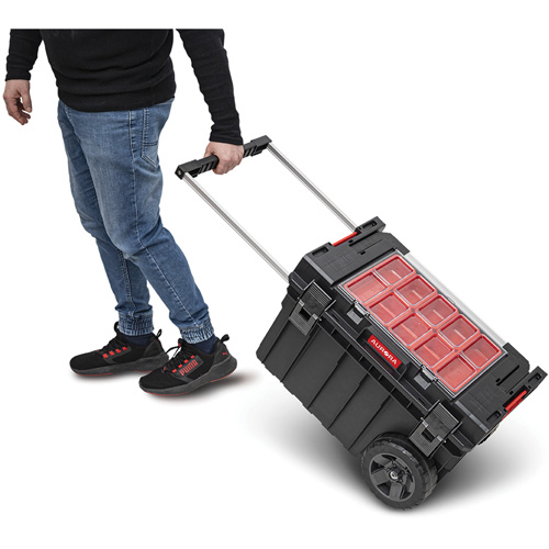 Coffre &agrave; outils roulant Arx, 23-4/5" x 16" x 15-3/5", Noir Superchem Industries