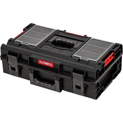 Arx Small Toolbox, 23" x 15" x 7-1/2", Black Superchem Industries