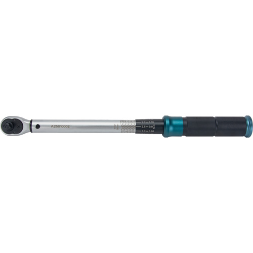 72-Tooth Torque Wrench, Click, 3/8" Square Drive, 10 - 100 ft-lbs. Superchem Industries