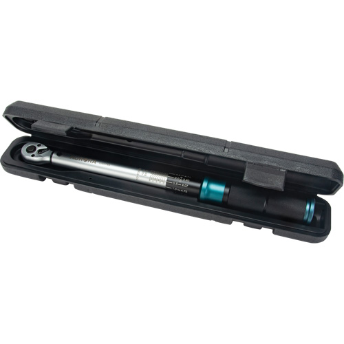 72-Tooth Torque Wrench, Click, 3/8" Square Drive, 10 - 100 ft-lbs. Superchem Industries