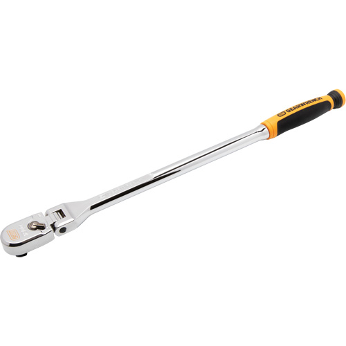 120XP Dual Material Handle Flex Head Teardrop Ratchet Superchem Industries