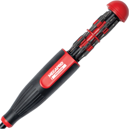 24-in-1 Precision Multi-Bit Screwdriver, Cushion Grip Handle Superchem Industries
