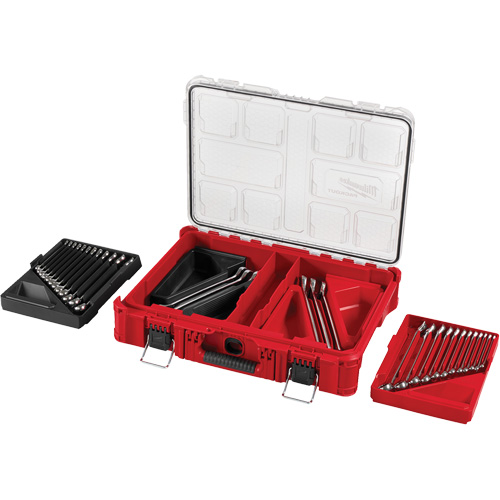 Wrench Set with PackOut Organizer, Combination, 30 Pieces, Imperial and Metric Superchem Industries