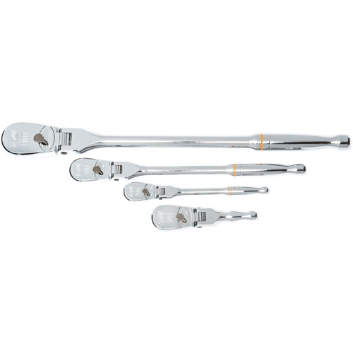90 Tooth Flex Head Teardrop Ratchet Set Superchem Industries