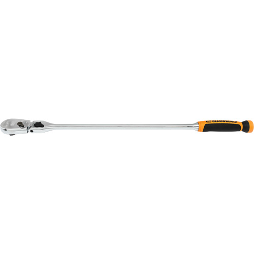 90-Tooth Dual Material Locking Flex Head Teardrop Ratchet Superchem Industries