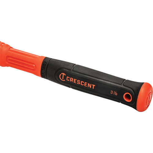 Drilling Hammer, 3 lbs., Fibreglass Handle, 4" L Superchem Industries