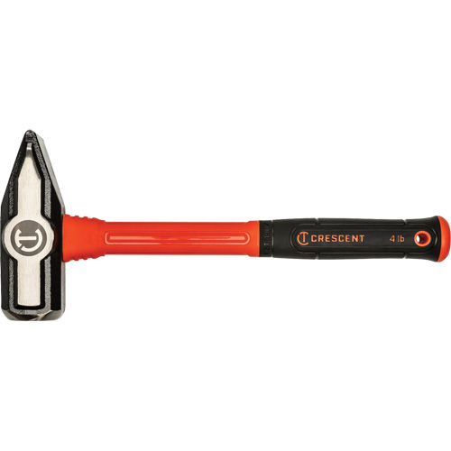 Marteau de forgeron fibre de verre, Poids de la t&ecirc;te 4 lb, 14" lo Superchem Industries