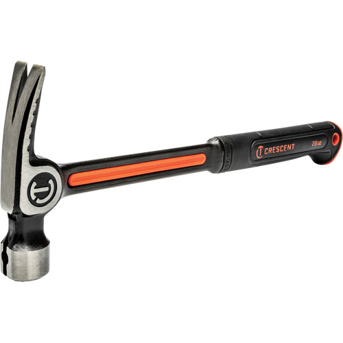 Milled-Face Framing Hammer, 28 oz., Solid Steel Handle, 16" L Superchem Industries