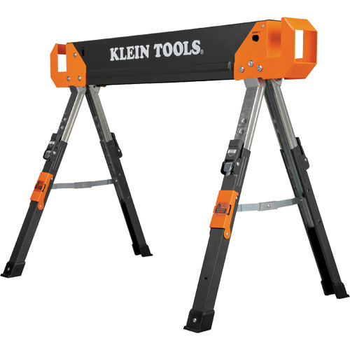 Adjustable-Leg Folding Saw Horse and Jobsite Table Superchem Industries