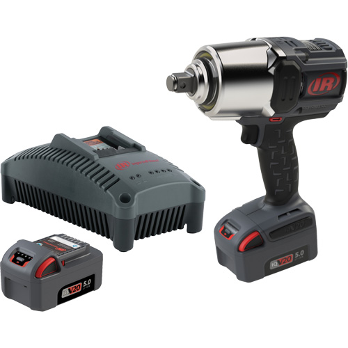 Cordless Impact Wrench Kit with Friction Ring Thru-Hole, 20 V, 3/4" Socket Superchem Industries