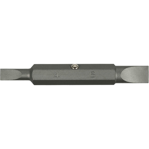 Screwdriver Bit, Slot, 4 mm/6 mm Superchem Industries