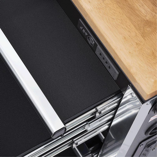 HDRC5212 HD Series Roller Cabinet, 12 Drawers, 51-1/4" W x 21" D x 40-3/10" H, Black Superchem Industries