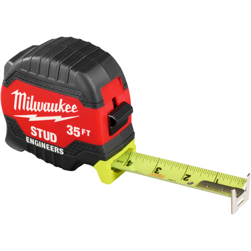 Ruban &agrave; mesurer Stud, 1-5/16" x 35' Superchem Industries