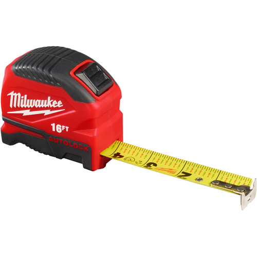 Ruban &agrave; mesurer Auto-Lock, 1" x 16' Superchem Industries