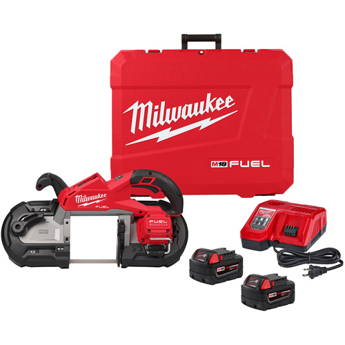 M18 FUEL Deep Cut Band Saw Kit, 18 V, 5" Capacity Superchem Industries
