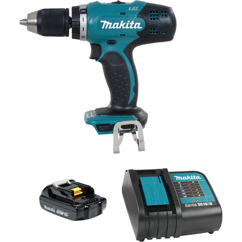 LXT Compact Drill-Driver Kit, Lithium-Ion, 18 V, 1/2"/1-7/16" Chuck, 420 in-lbs Torque Superchem Industries