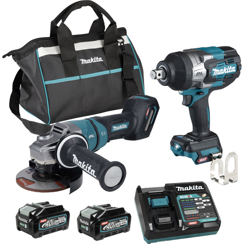 Ensemble 2 outils &agrave; moteur sans balai XGT, Lithium-ion, 40 V Superchem Industries