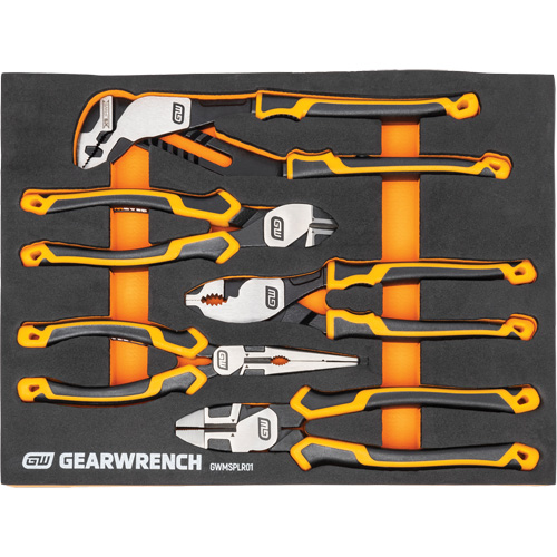 Mechanics Tool Set in Modular Foam Trays with Storage Unit, 194 Pieces Superchem Industries
