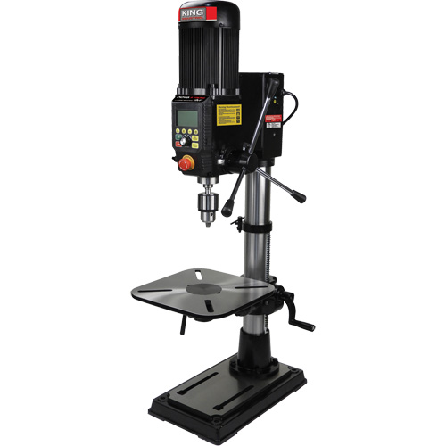 Benchtop DVR Drill Press, 16", 5/8" Chuck, 3000 RPM Superchem Industries