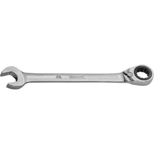 Combination Reversible Ratcheting Wrench, 12 Point, Polished Finish Superchem Industries