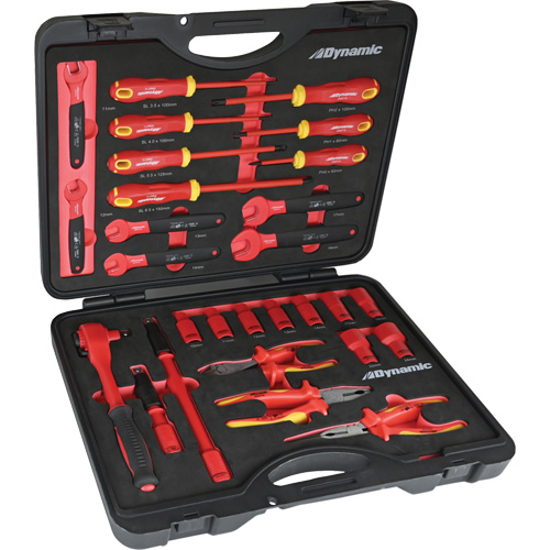 Insulated Tool Set, 1000 V, 28 Pcs Superchem Industries