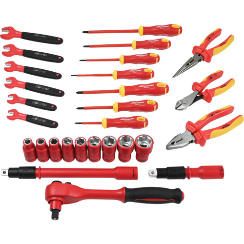 Insulated Tool Set, 1000 V, 28 Pcs Superchem Industries
