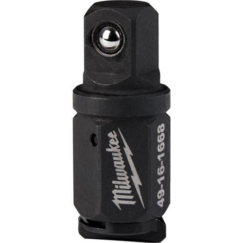Adaptateur d'enclume pour cl&eacute; &agrave; rochet polygonale INSIDER, Prise 3/8", Douille 3/8", 0,63" lo, Sph&eacute;rique Superchem Industries