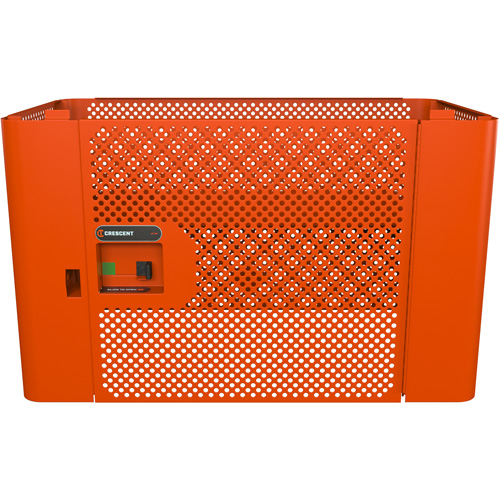 RAILWORKS Mesh Security Panel Single Door Lockable Storage Superchem Industries