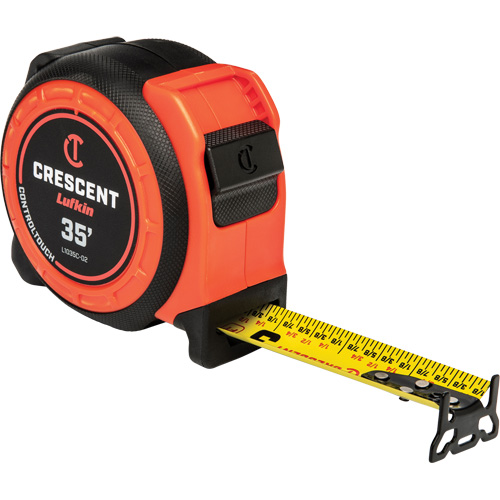 CONTROLTOUCH Tape Measure, 1-3/16" x 35', SAE Graduations Superchem Industries